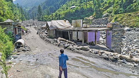 From June 1 to September 5, 2025, rainfall in Uttarakhand was 24 per cent in excess. Most of the rain occurred in a short period, leading to flash floods and landslides 