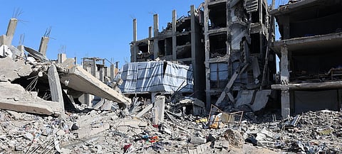 Much of Gaza is in ruins.