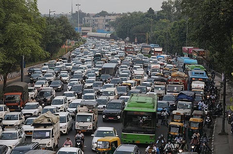 Delhi roads choc-a-bloc as Diwali countdown begins
