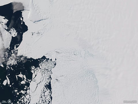 Hundreds of iceberg earthquakes detected at the crumbling end of Antarctica’s Doomsday Glacier