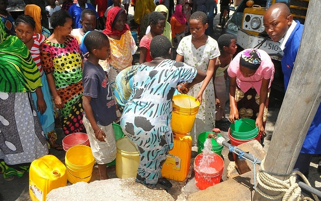 How Dar es Salaam’s poor are bearing the brunt of a water crisis