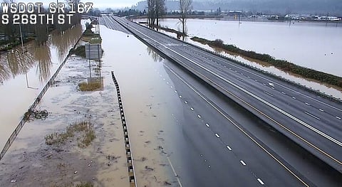 Days of heavy rain caused a levee on the White River in King County to breach