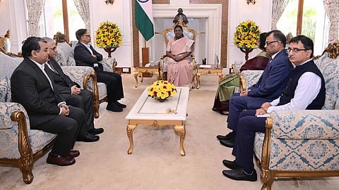 The Sixteenth Finance Commission Submits its report to the President.