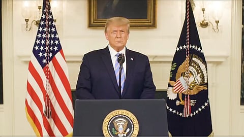 US President Donald Trump