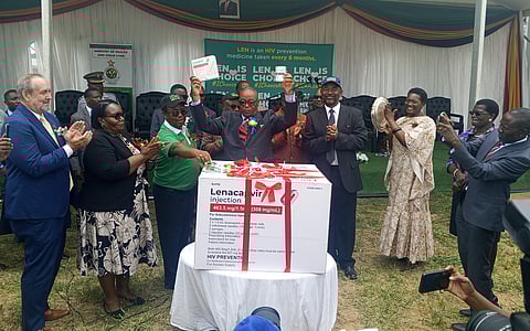 Zimbabwe launches long-acting HIV-prevention injection, Lenacapavir
