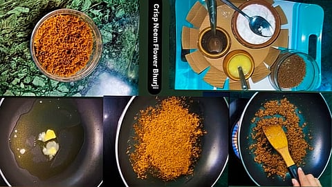 Neem flower bhurji