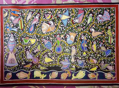 When the Earth speaks in colour and women remake Mithila