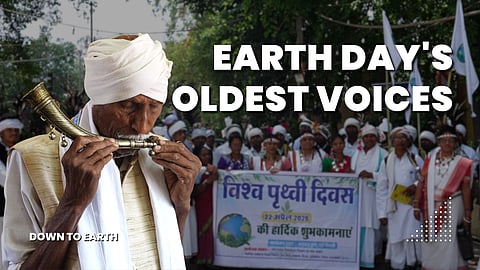 From Bastar to Delhi: Gond Adivasis mark Earth Day
