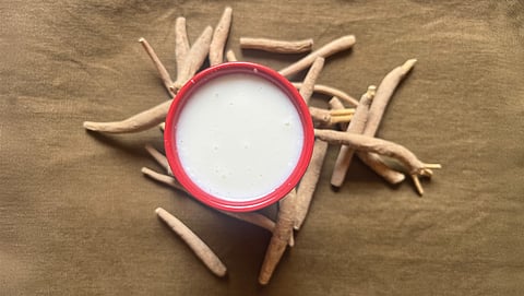 मून मिल्क दूध से बना एक गर्म पेय है जो रात को सोने से पहले लिया जाता है