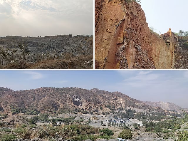 उत्तरी राजस्थान के झुंझुनू जिले के रामकुमारपुरा गांव में माइनिंग से तबाही हुई! गुरुग्राम जिले में 2009 से पहले लाइसेंस वाली माइनिंग से अरावली की पहाड़ियां नष्ट हुई। और गुजरात के अंबाघंटा में माइनिंग से तबाही हुई 