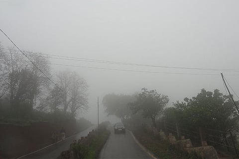 हरियाणा, चंडीगढ़ और दिल्ली, पंजाब, पश्चिमी उत्तर प्रदेश, ओडिशा, उप-हिमालयी पश्चिम बंगाल और सिक्किम के कुछ हिस्सों में घने से बहुत घना कोहरा छा सकता है। 