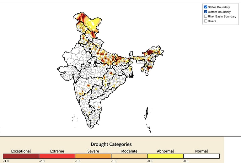 Drought Alert: 19% of India Faces Severe Dryness Despite Early Monsoon Rain