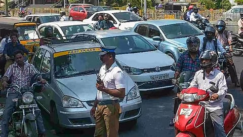 Representative image of traffic 