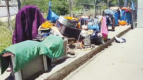 Residents said the house owner had repeatedly sought payment of the pending rent