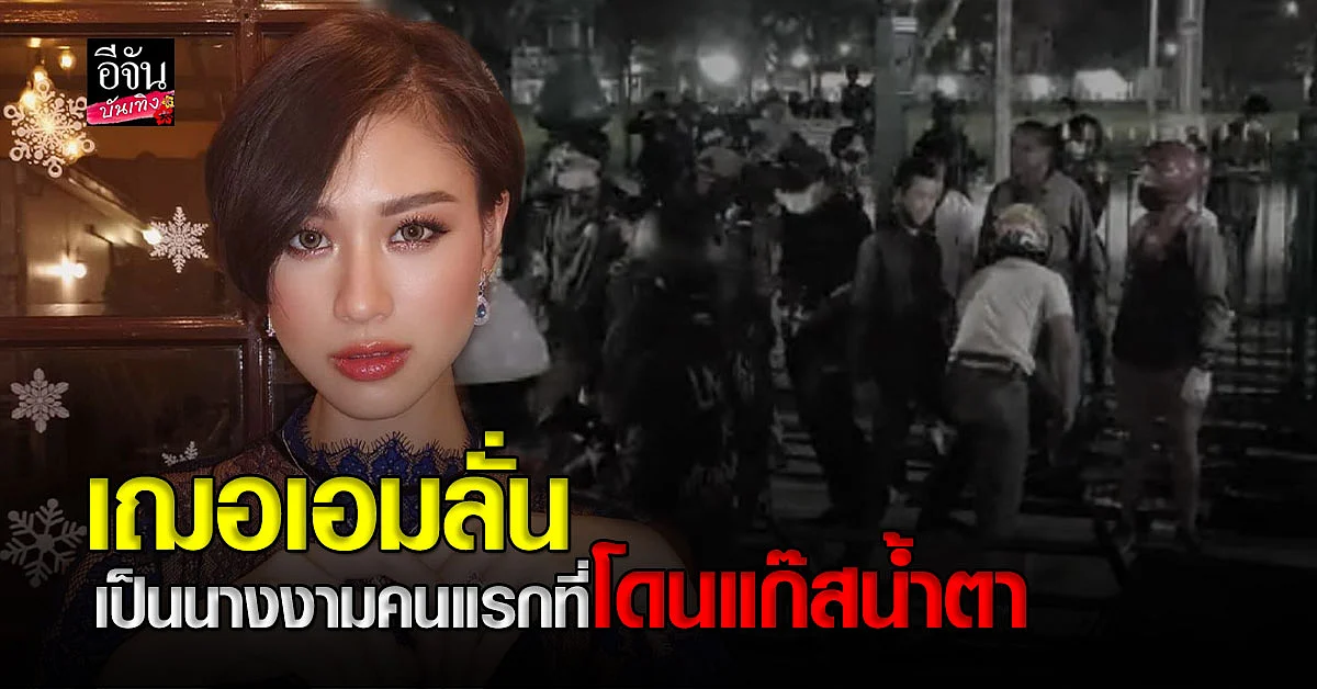 เฌอเอม ชญาธนุส ทวีตเล่านาทีระทึก ม็อบ13กุมภา ลั่นไม่มีใครอยากปะทะแก๊สน้ำตา