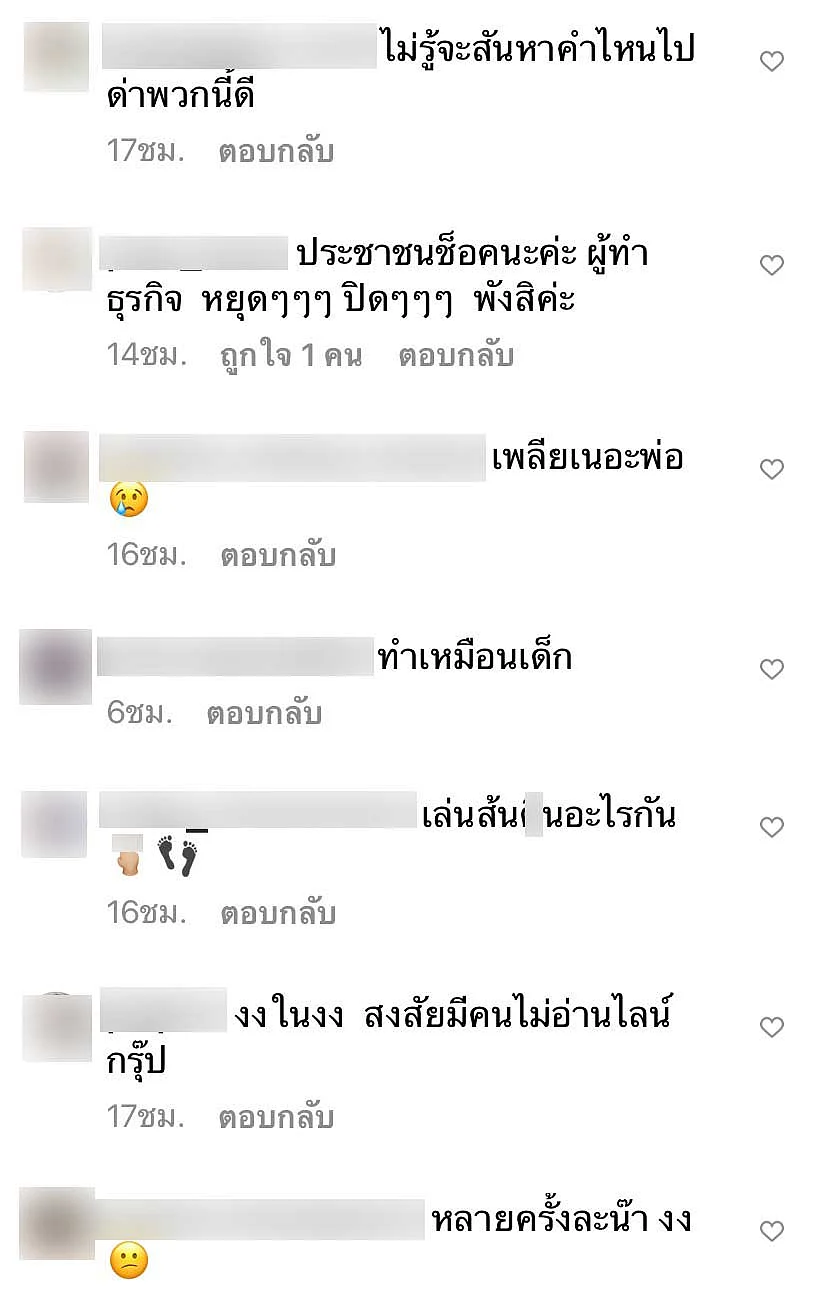 การแสดงความคิดเห็นของโพส
