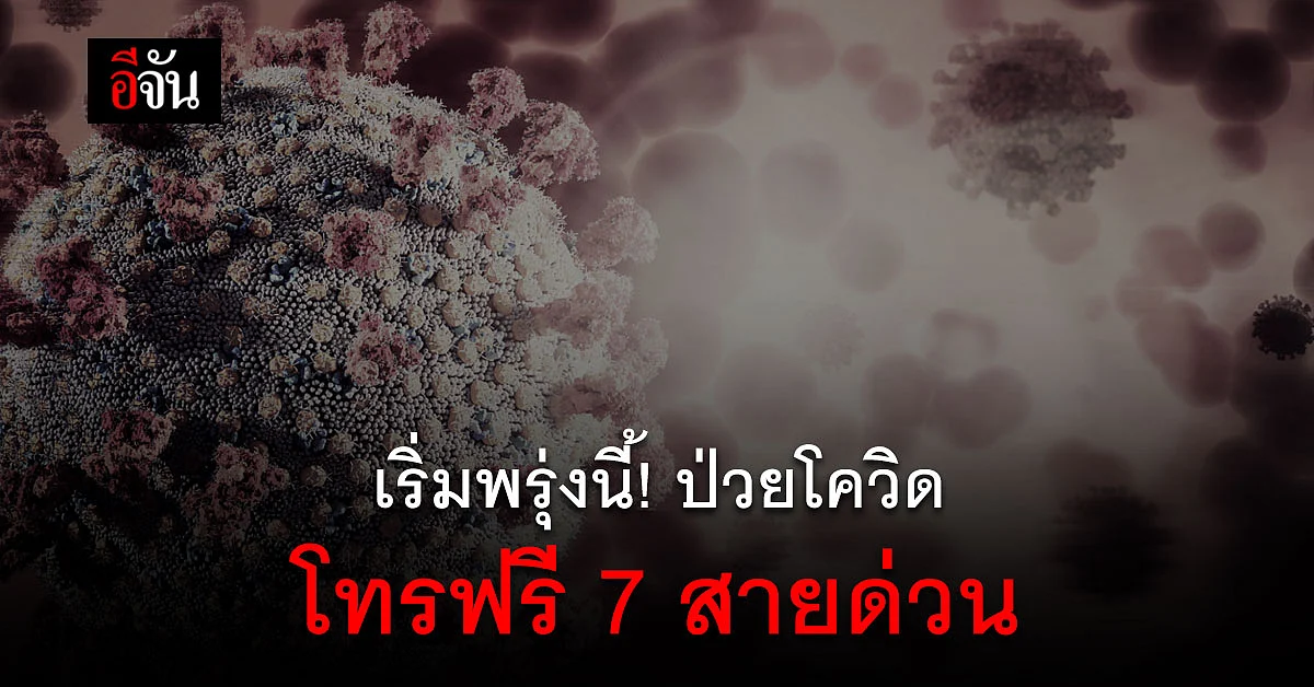 ดีอีเอส ประสาน กสทช. - เครือข่ายมือถือ ช่วยยกเว้นค่าโทร สายด่วนโควิด