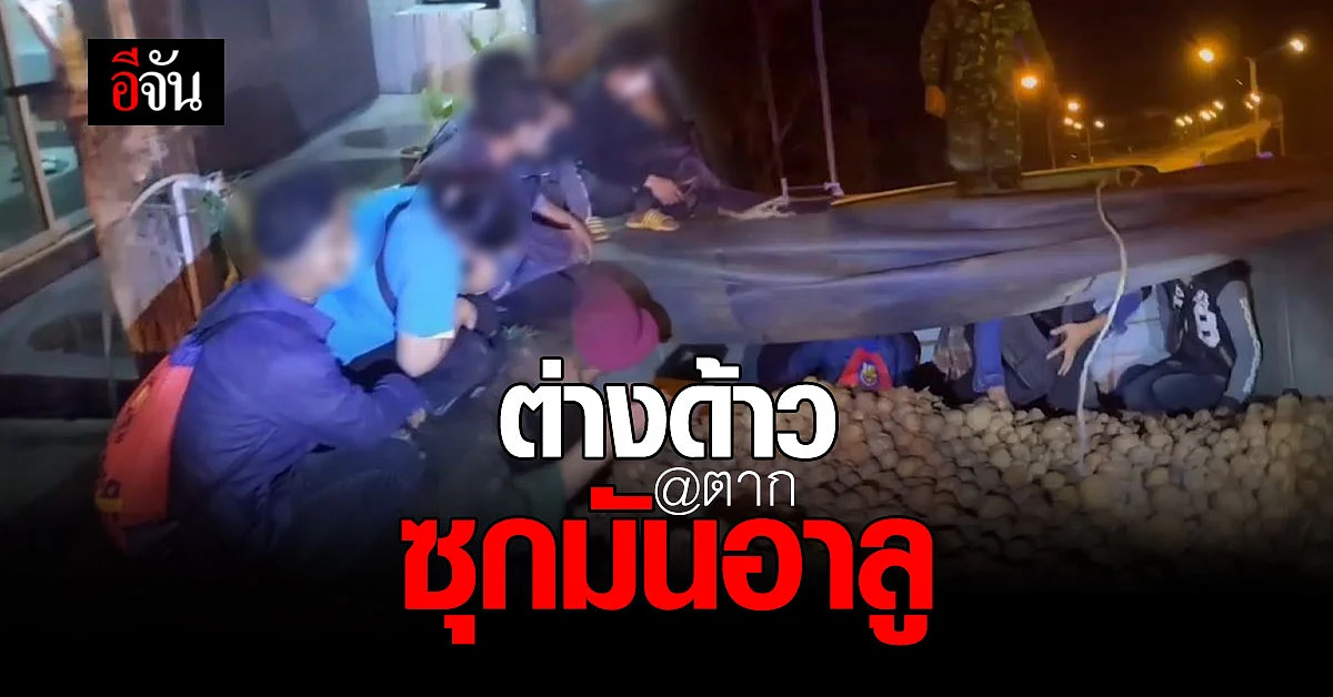 ต่างด้าว ซุกมัน ลอบเข้าไทย
