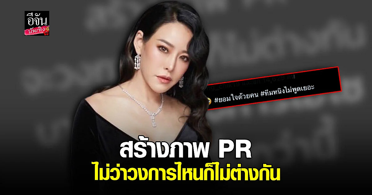 หนิง ปณิตา จวก สร้างภาพ #ทีมหนิงไม่พูดเยอะ