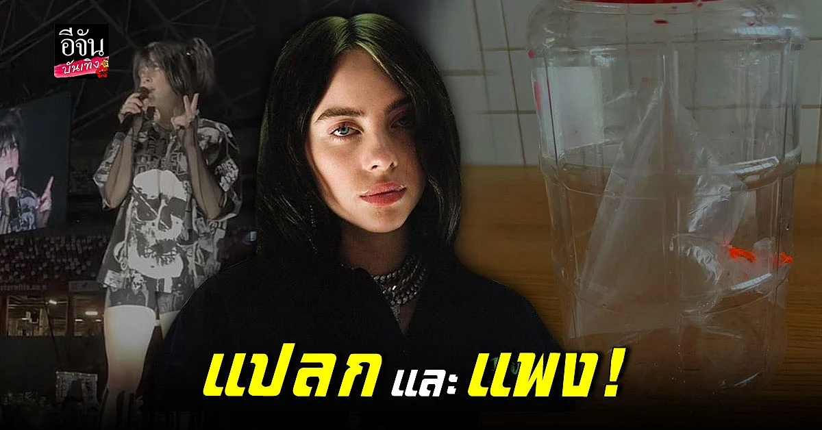ซื้อไหม หลังมีคนขาย อากาศ - ตด บิลลี ไอลิช ในคอนเสิร์ต!