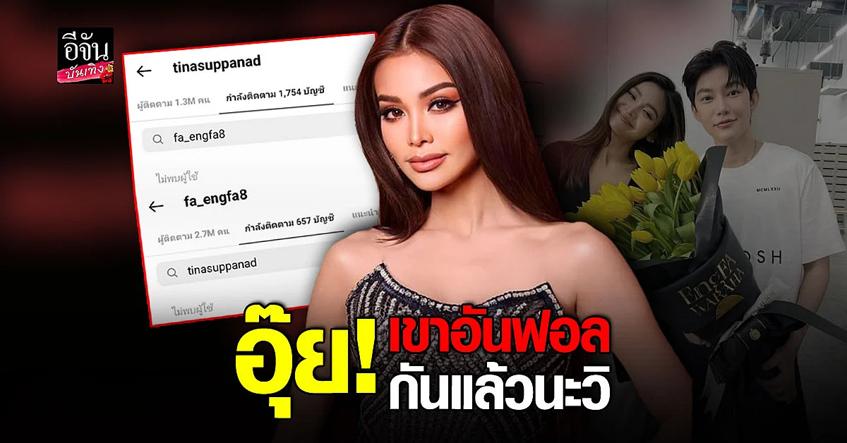 อิงฟ้า สุดทน ฟาดแรง อย่าพยายามติดต่อ พร้อม อันฟอลไอจี ตน