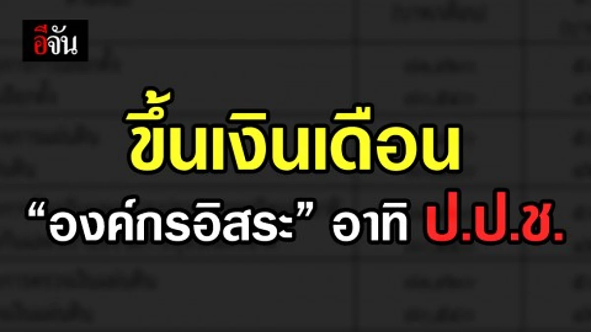ราชกิจจาฯ ประกาศ ขึ้นเงินเดือน-เงินประจำ “ องค์กรอิสระ”