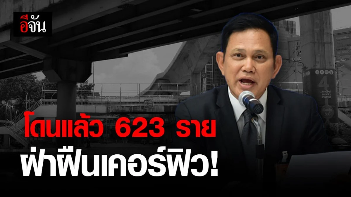 จับจริง! 623 รายผู้ฝ่าฝืนเคอร์ฟิว ระหว่างวันที่ 3 – 6 เม.ย. 63