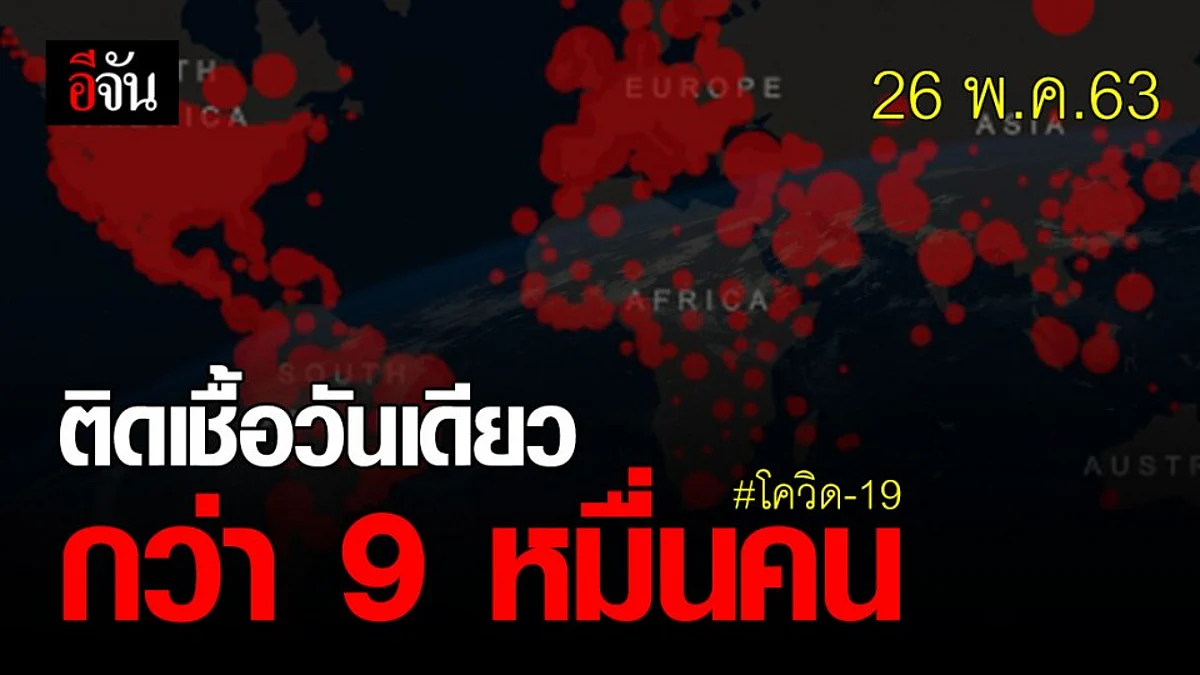 ผู้ติดเชื้อโควิดทั่วโลก พุ่งทะลุ 5,589,712 คน เสียชีวิตกว่า 347,903 คน