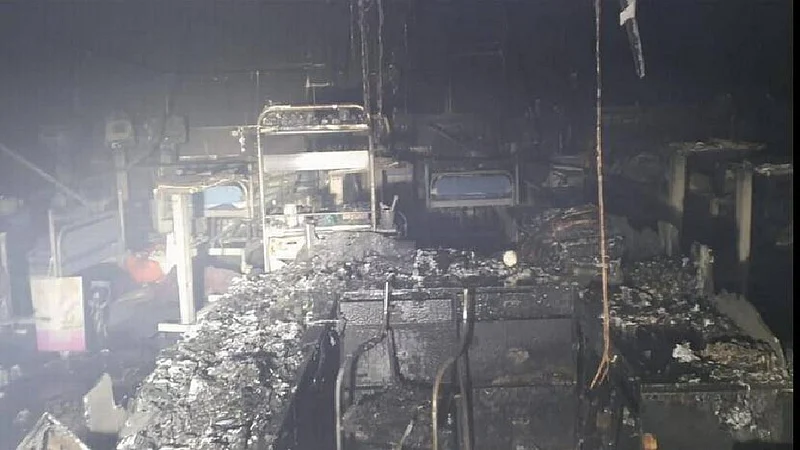 fire at COVID hospital in Virar