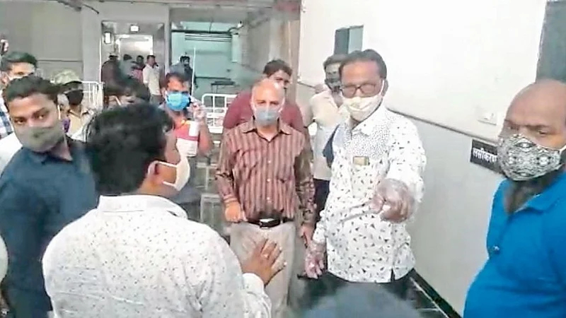 body was kept at the hospital