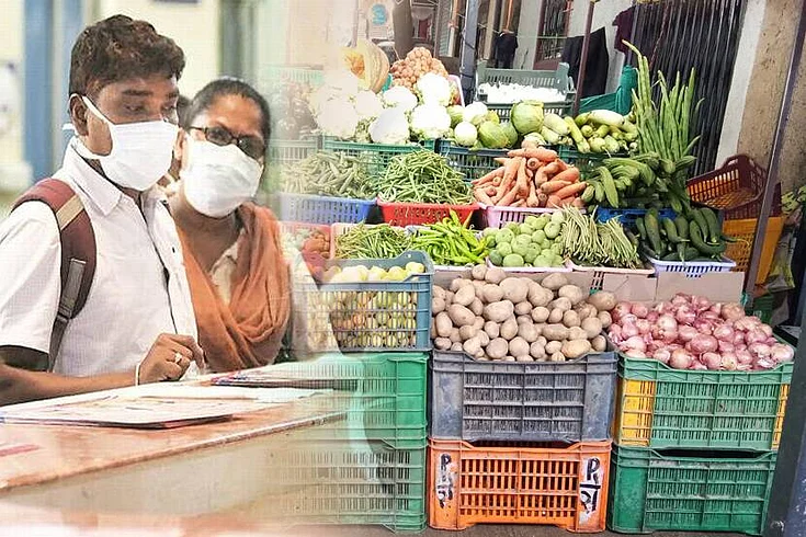 भाजी बाजारात भाजी व फळ विक्रीस मनाई