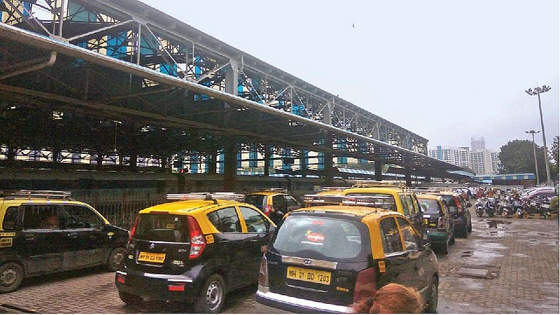 taxi driver left mumbai