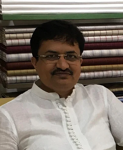 sanjay Radand cloth showroom owner