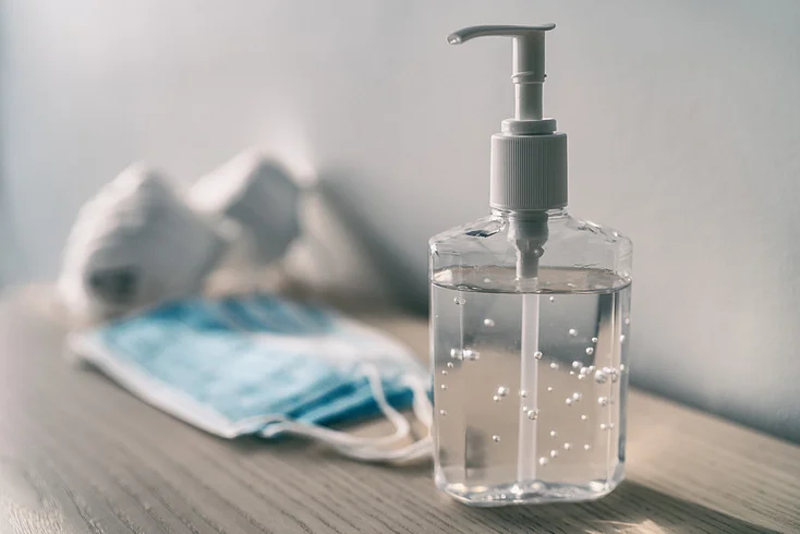 Prisoner attempts suicide by drinking sanitizer
