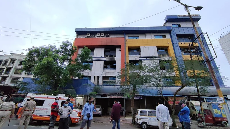 virar covid hospital fire
