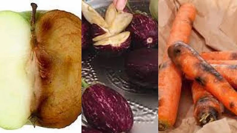 fruits and vegetables from turning black