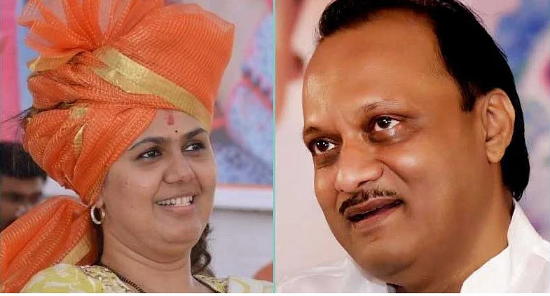 pankaja munde and ajit pawar
