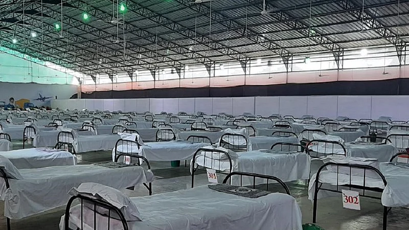 covid center bed