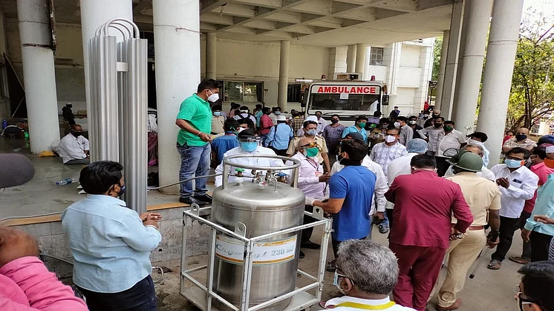 Nashik oxygen leakage Accident