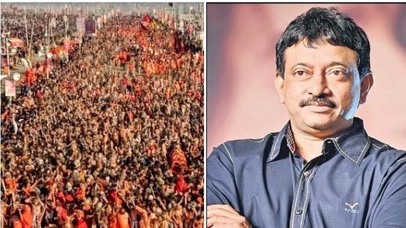 filmmaker ram gopal varma got angry seeing huge crowd devotees kumbha mela