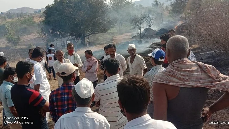 दुर्दैव! सलग दुसऱ्या वर्षी जनावरांवर काळाचा घाला, रेठरे धरण येथील घटना
