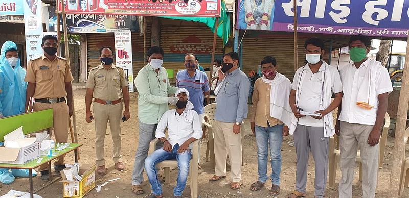 बाळापूर कोवीड तापसणी