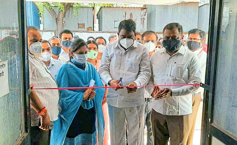 construction of oxygen plant in Pimpalgaon will start in eight days