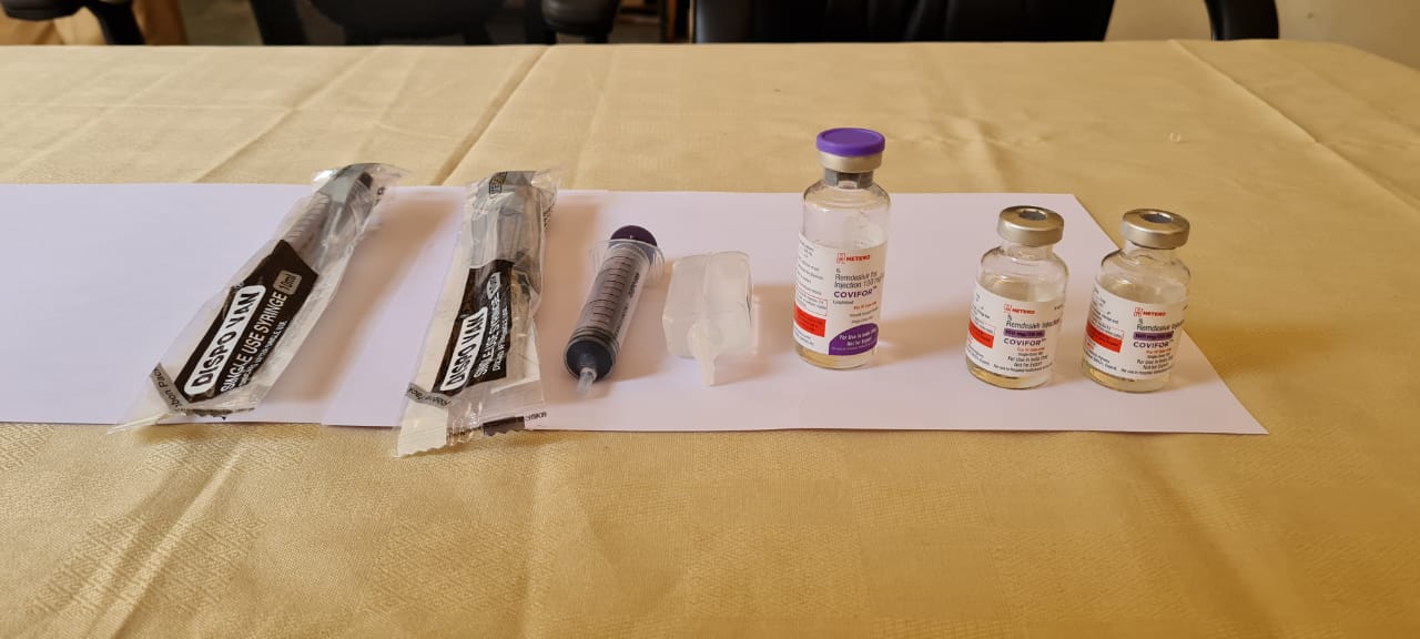 Selling paracetamol in a bottle of Remdesivir in Baramati