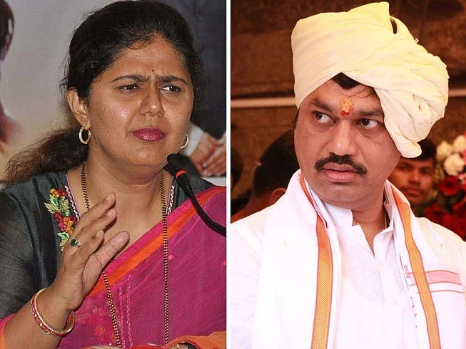 dhanajay munde and pankaja munde