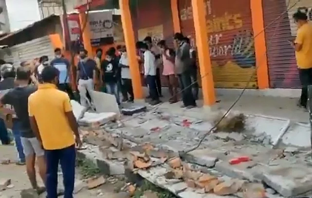 भूकंपाने आसाम हादरले; 6.4 रिश्टर स्केलचे धक्के, इमारतींना तडे