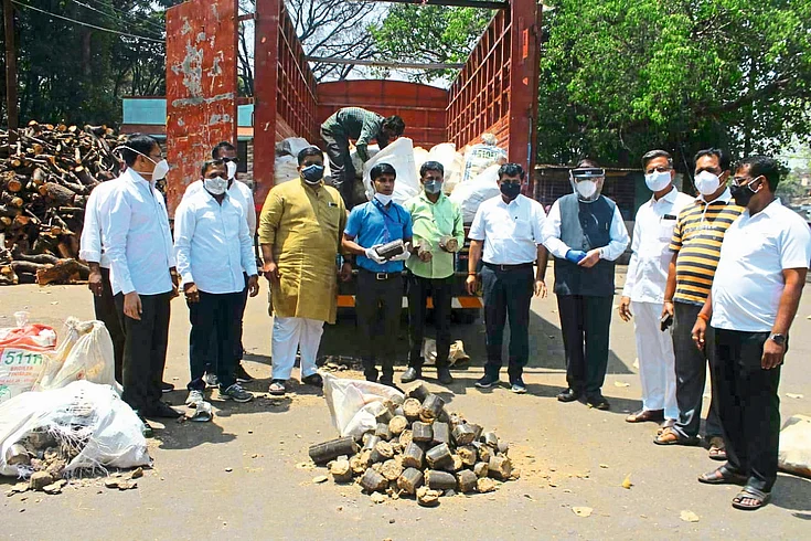 biocoal buckets in nashik amardham