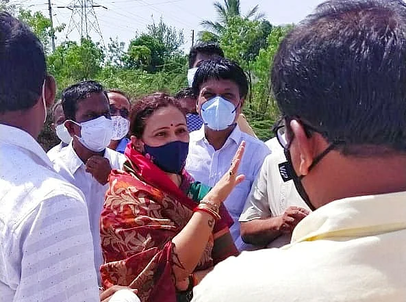 कुकडीच्या पाण्यासाठी नागवडेंचे आंदोलन