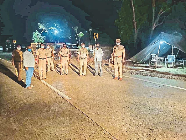 surgana border