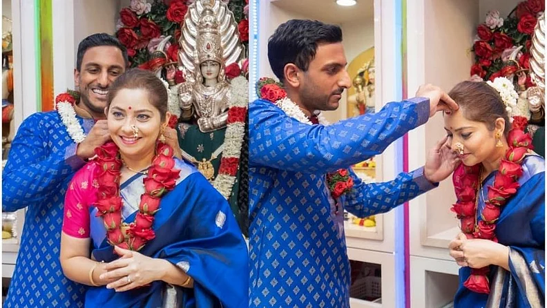 अभिनेत्री सोनाली कुलकर्णीने ७ मे रोजी कुणाल बेनोडेकरशी लग्नगाठ बांधली.